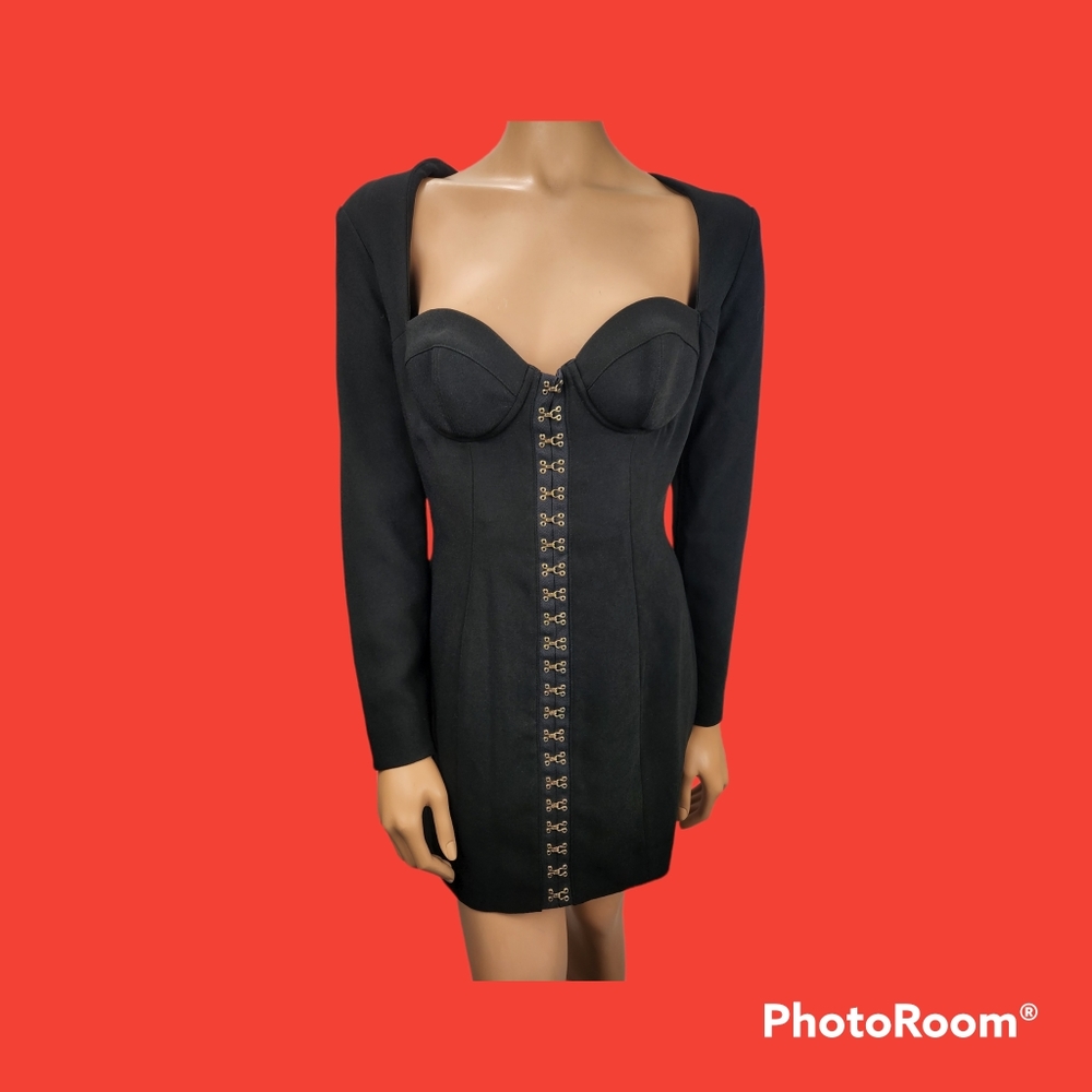 HOME OF LONDON Black Dress size L+